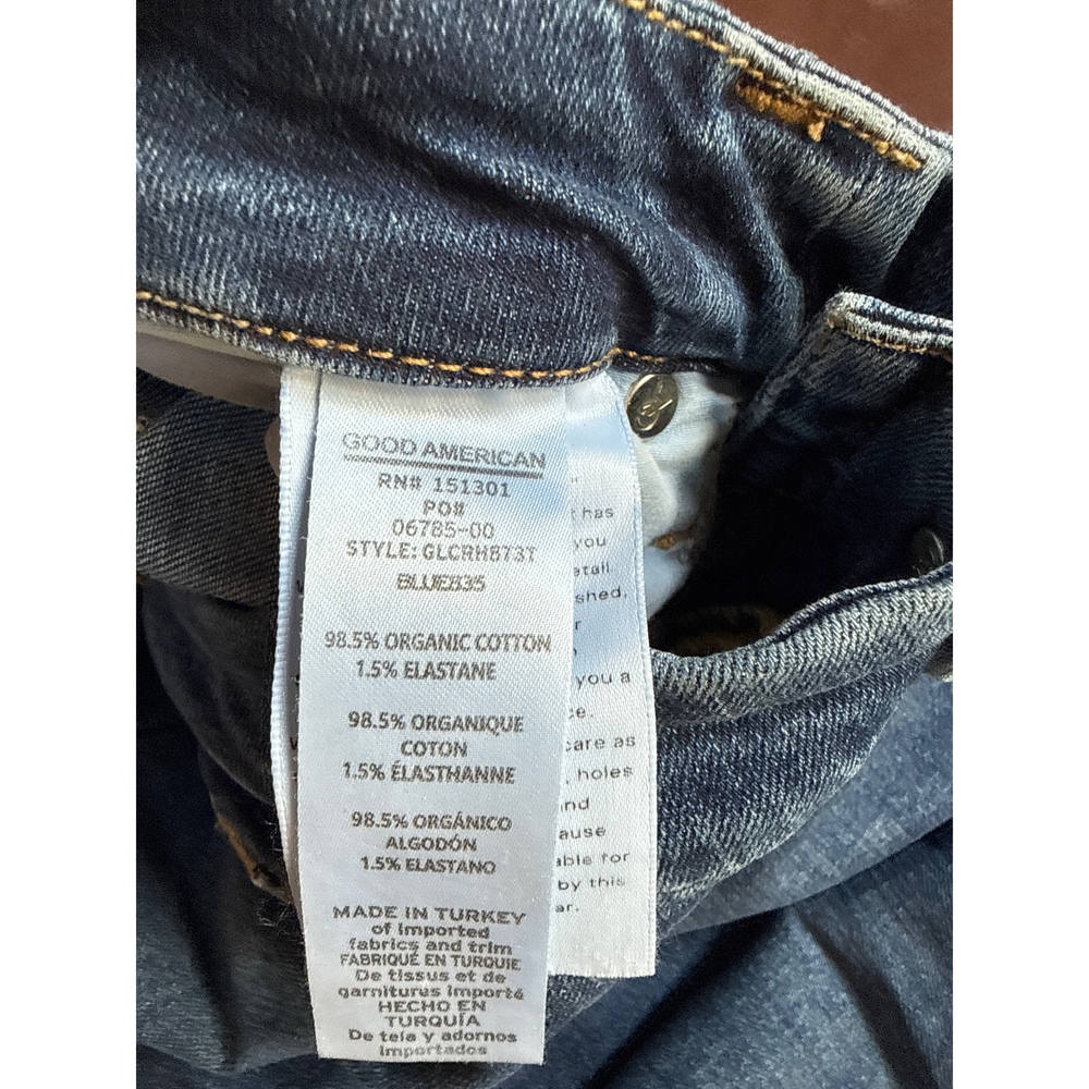 Good American Jeans Size 4 / 27 in Blue - Picture 4 of 5